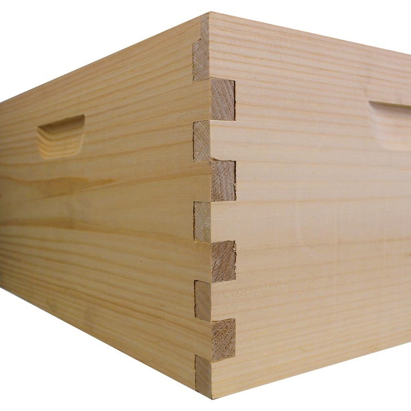 Busy Bees 10 Frame Deep Brood Box (No Frames) | Amish Made in USA | High-Quality Wood Construction | Durable and Long-Lasting | Perfect for Beekeeping Enthusiasts (3) - Image 2